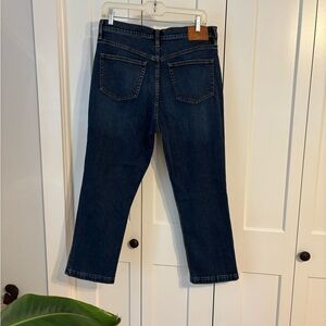 J. Crew Dark Blue Ankle Jeans